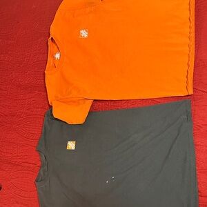 Bundle of 6 Home Depot work shirts size medium